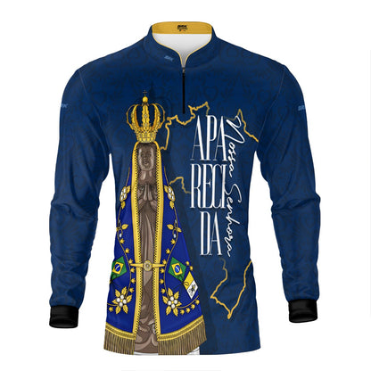 Camisa Agro Brk Nossa Senhora Aparecida com Proteção UV50