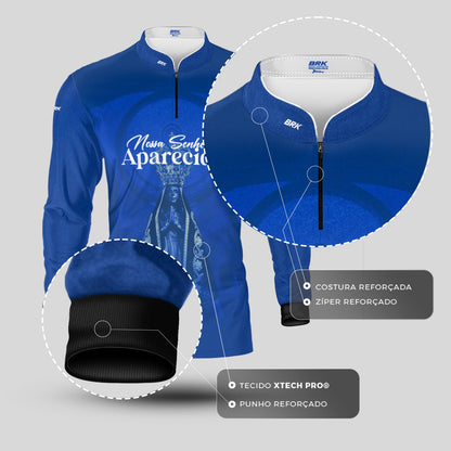 Camisa Agro Brk Nossa Senhora Aparecida com Proteção UV50
