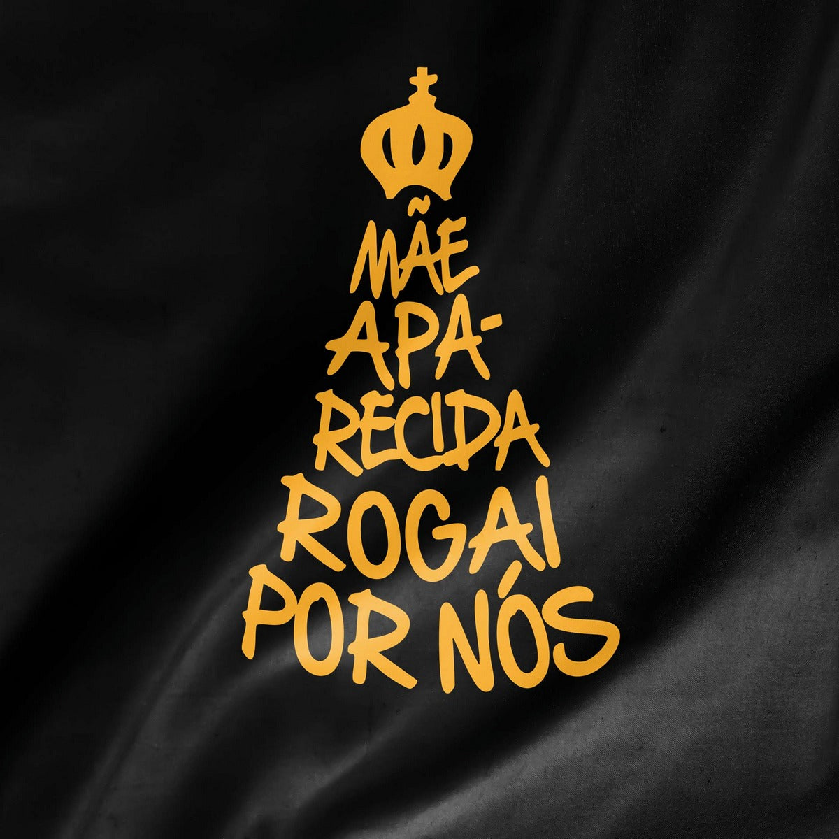 Camiseta Agro Brk Mãe Aparecida Rogai por Nós com Algodão Premium