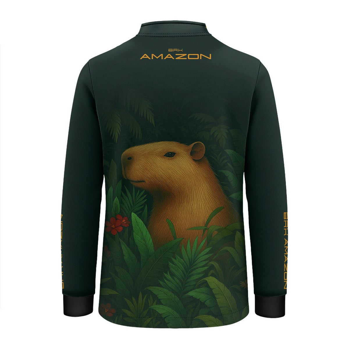 Camisa Agro Infantil Brk Amazon Capivara com Proteção UV50 - Brk Agro