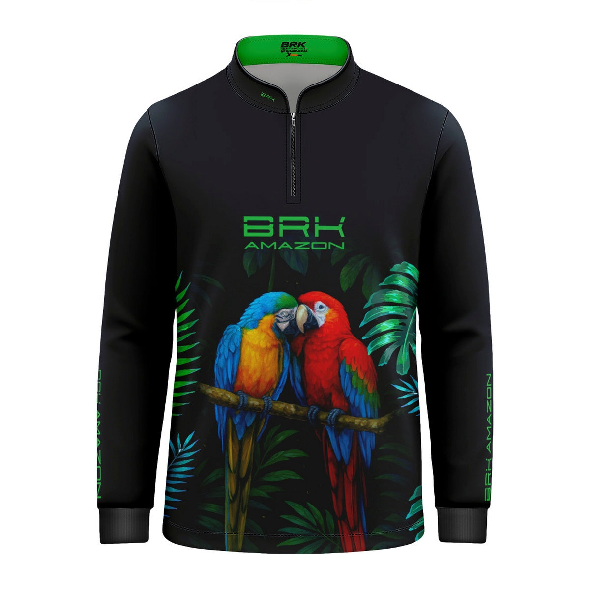 Camisa Agro Infantil Brk Amazon Casal de Araras com Proteção UV50 - Brk Agro