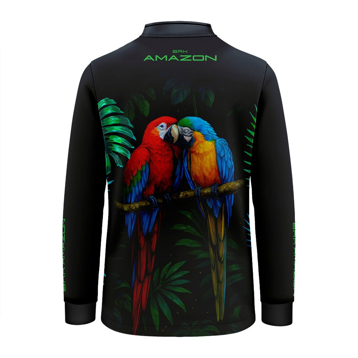 Camisa Agro Infantil Brk Amazon Casal de Araras com Proteção UV50 - Brk Agro