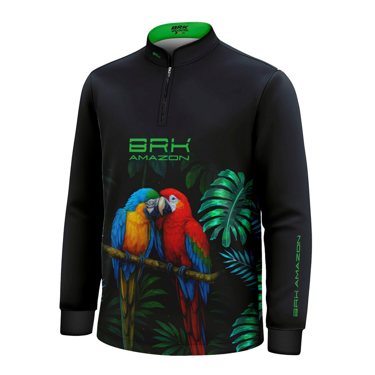 Camisa Agro Infantil Brk Amazon Casal de Araras com Proteção UV50 - Brk Agro