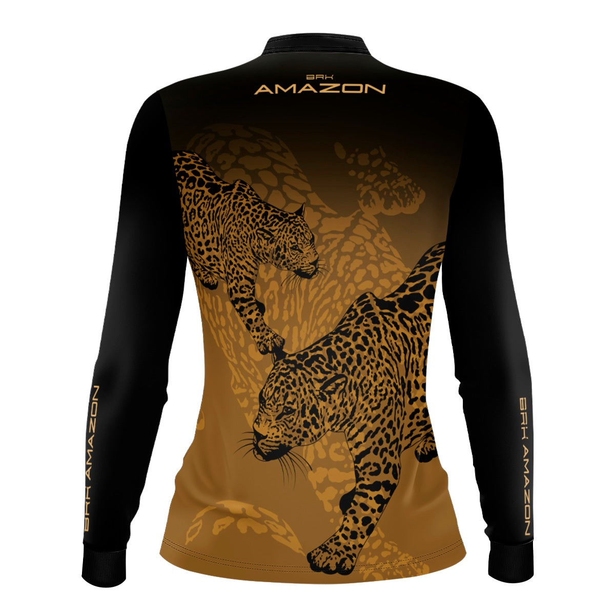 Camisa Agro Feminina Brk Amazon Onça com Proteção UV50