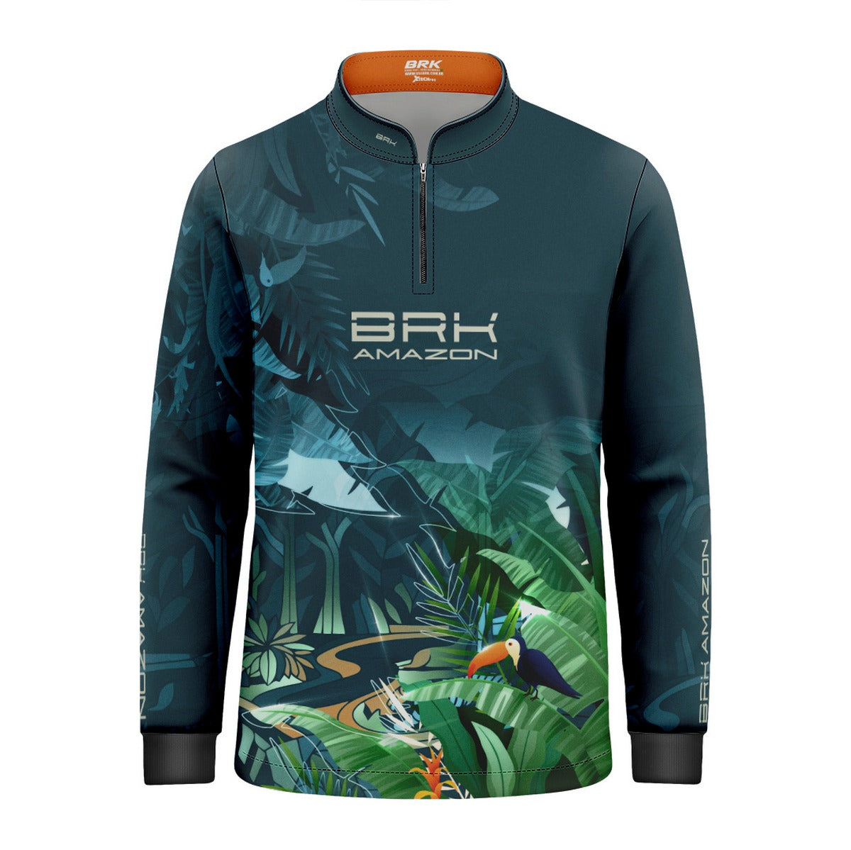 Camisa Agro Infantil Brk Amazon Fauna e Flora com Proteção UV50 - Brk Agro