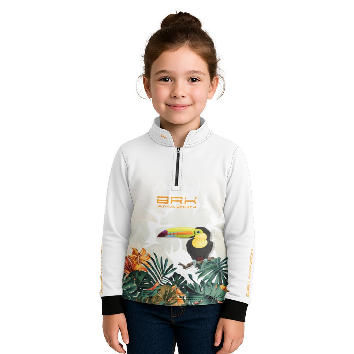 Camisa Agro Infantil Brk Amazon Tucano com Proteção UV50 - Brk Agro