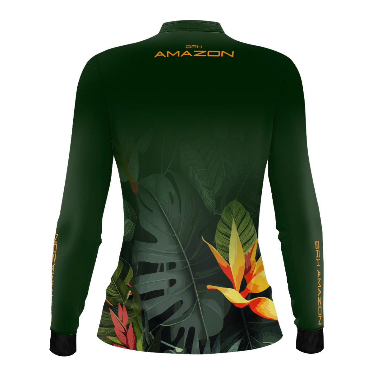 Camisa Agro Feminina Brk Amazon Verde Folhagem com Proteção UV50 - Brk Agro