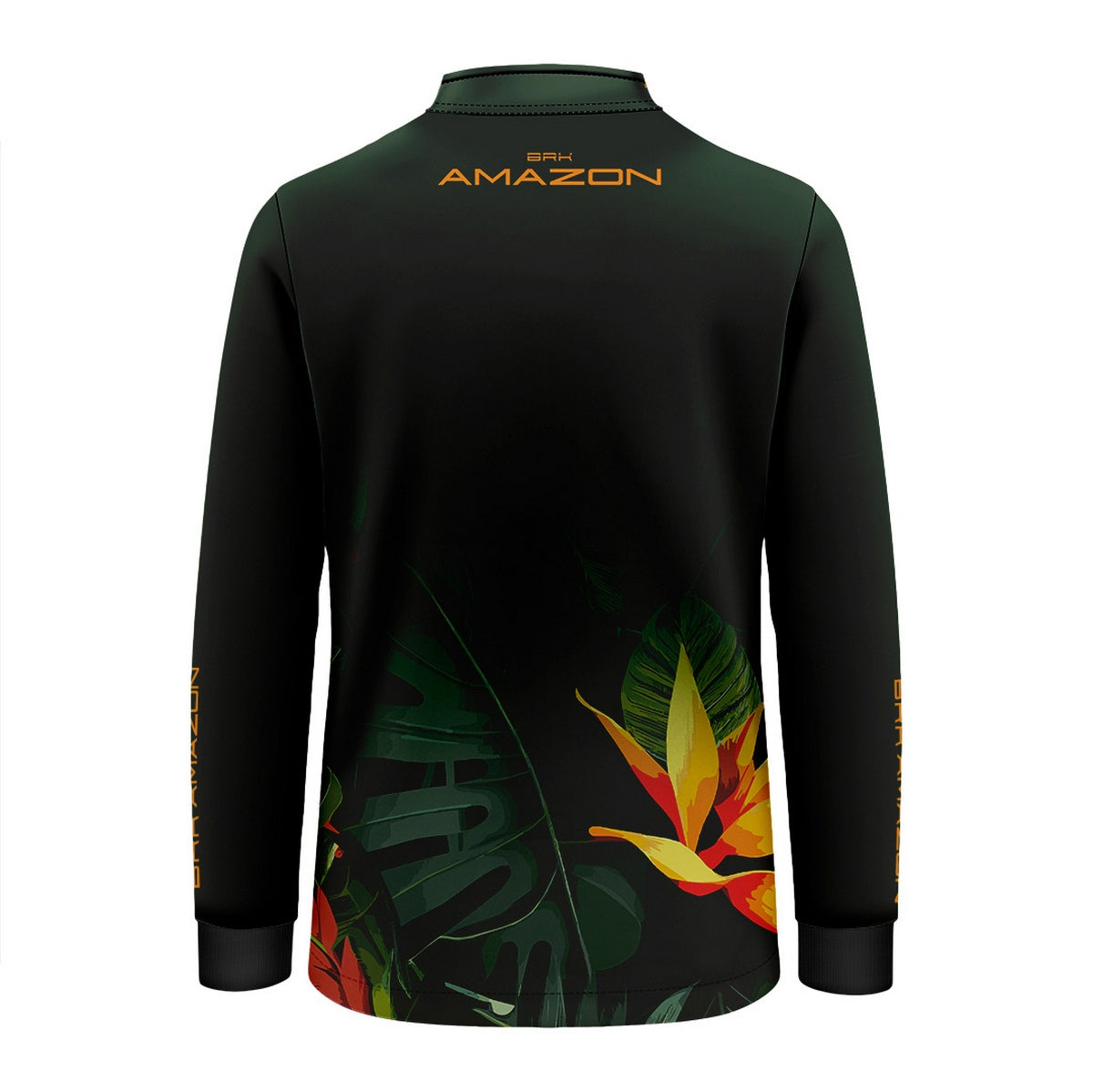 Camisa Agro Infantil Brk Amazon Verde Folhagem com Proteção UV50 - Brk Agro