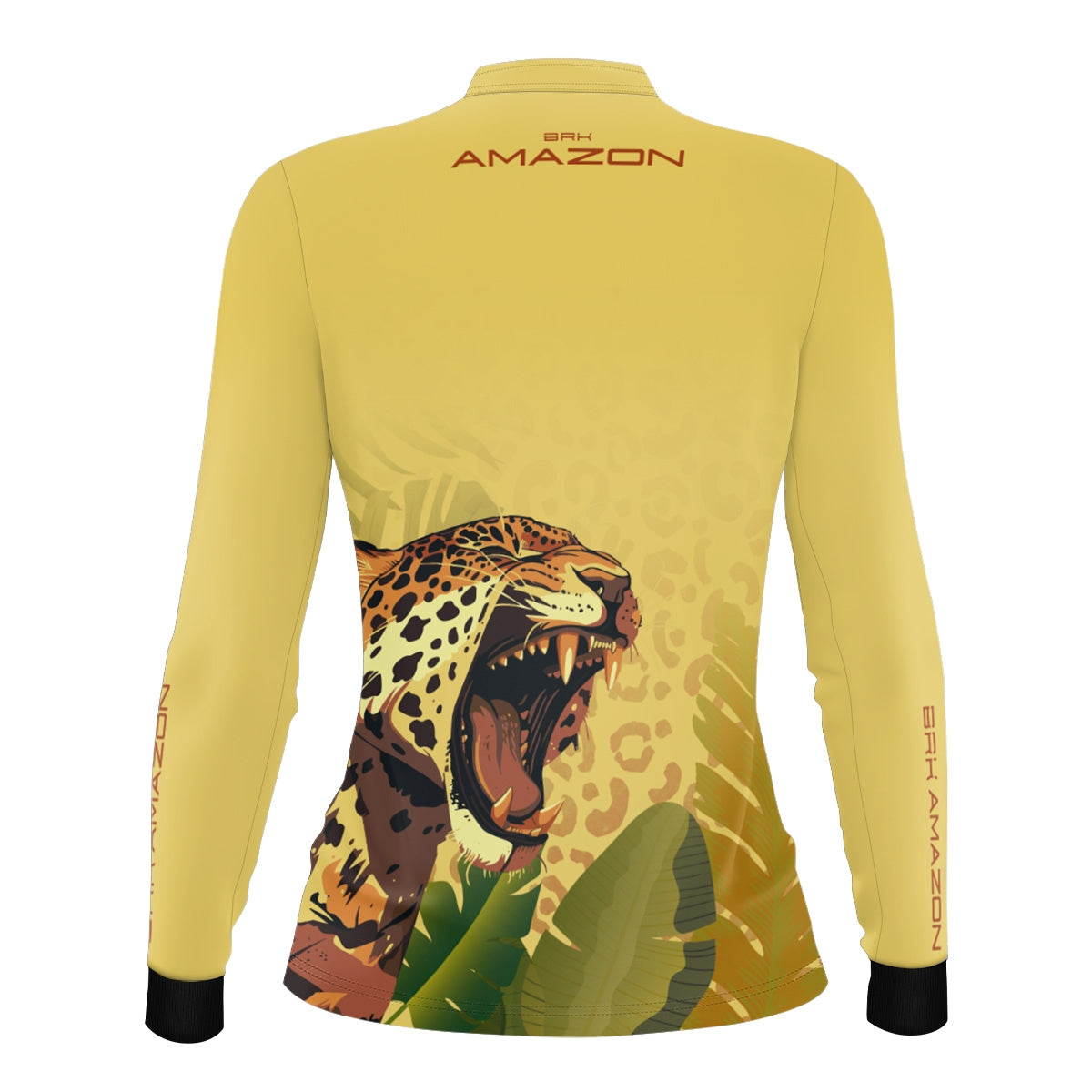Camisa Agro Feminina Brk Amazon Onça com Proteção UV50