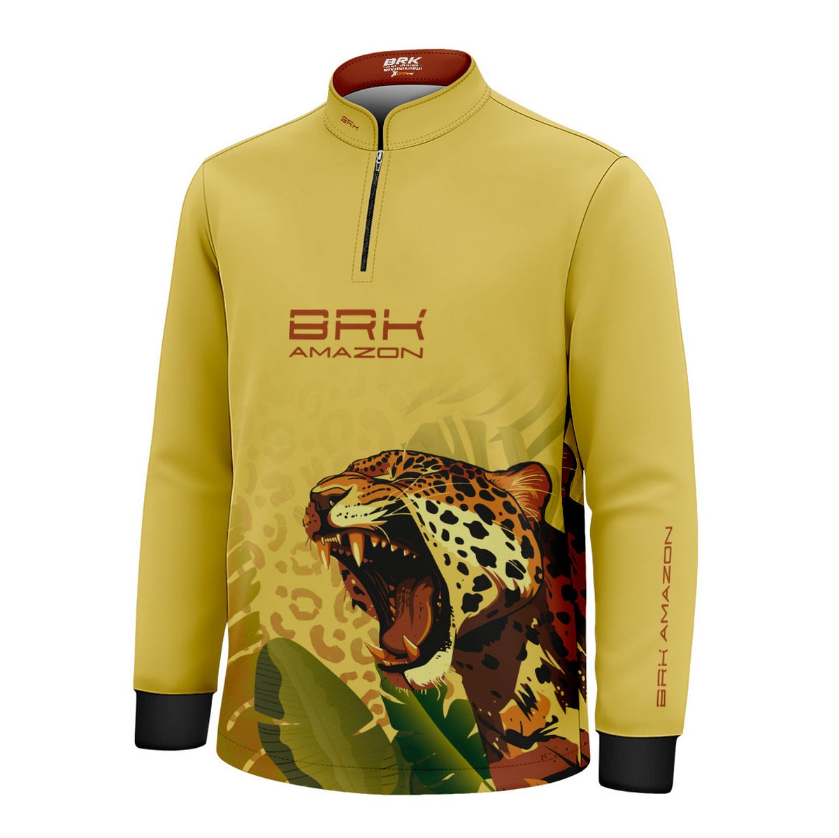 Camisa Agro Infantil Brk Amazon Onça com Proteção UV50 - Brk Agro