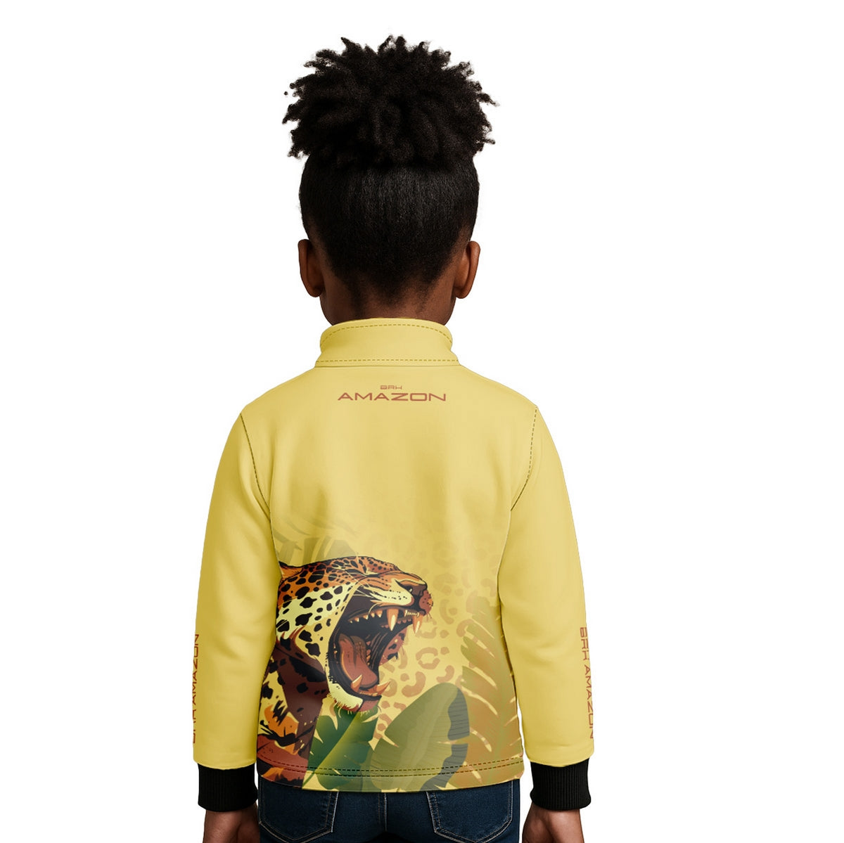 Camisa Agro Infantil Brk Amazon Onça com Proteção UV50 - Brk Agro
