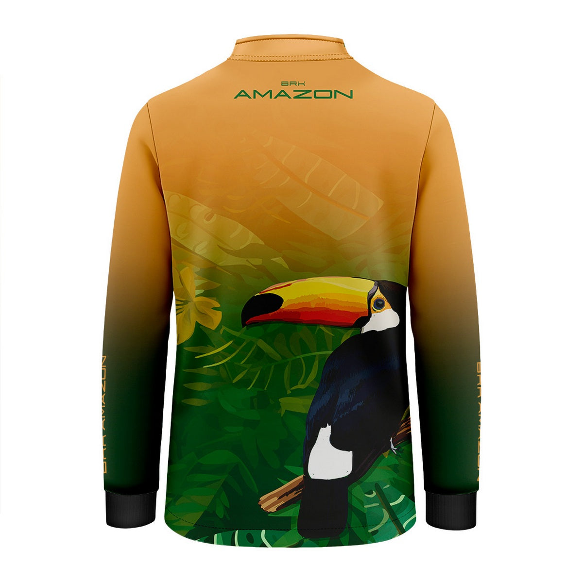 Camisa Agro Infantil Brk Amazon Tucano Floral com Proteção UV50 - Brk Agro