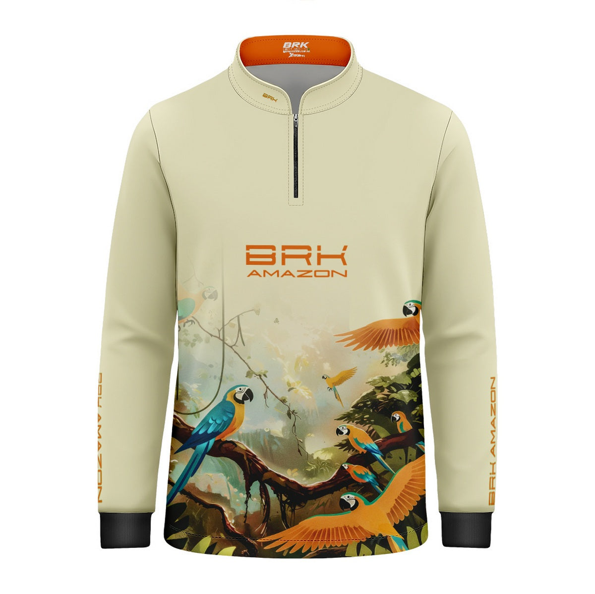 Camisa Agro Infantil Brk Amazon Araras com Proteção UV50 - Brk Agro