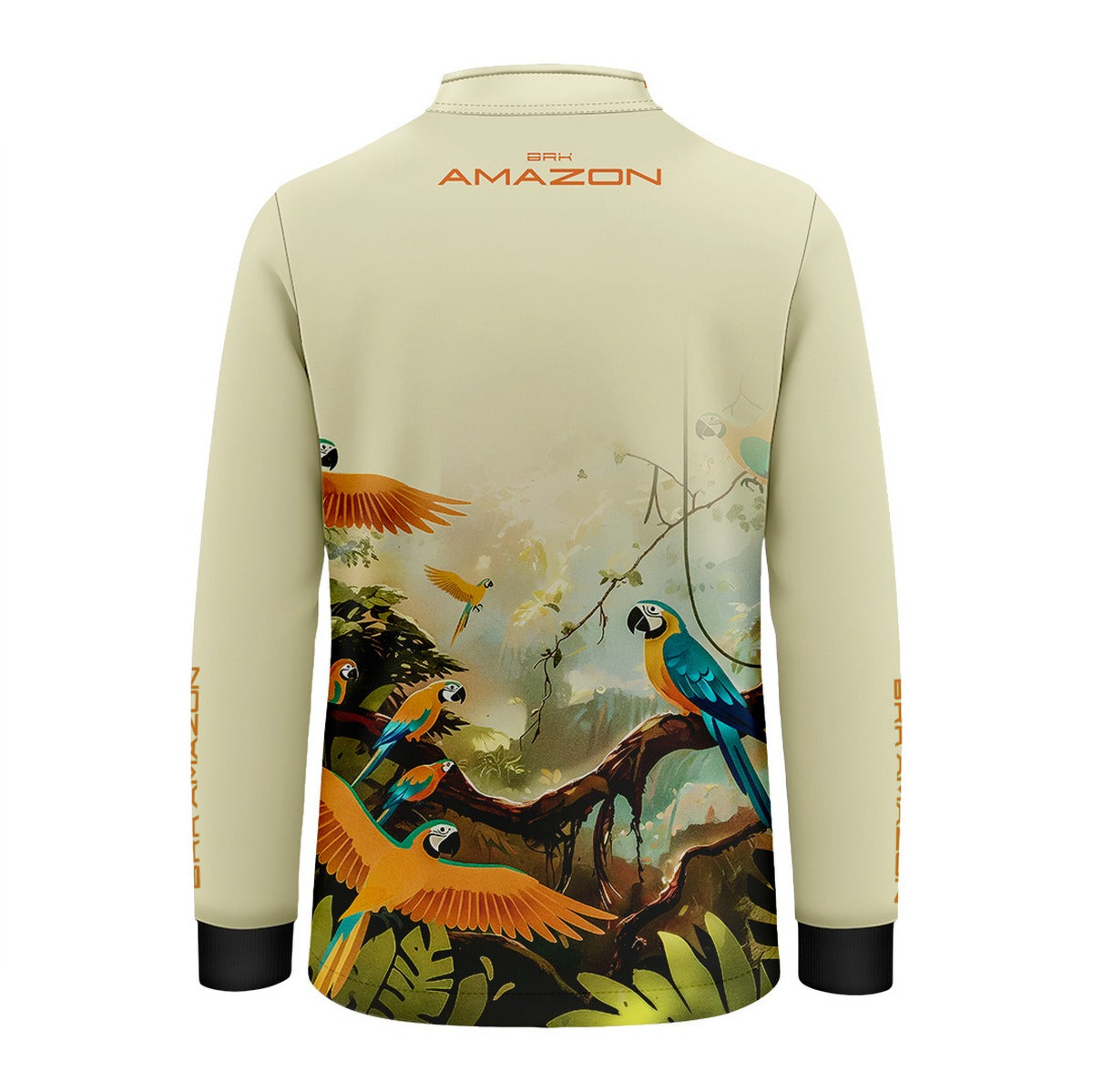 Camisa Agro Infantil Brk Amazon Araras com Proteção UV50 - Brk Agro