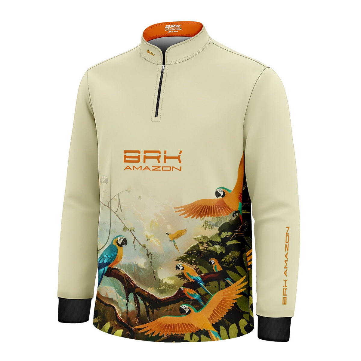 Camisa Agro Infantil Brk Amazon Araras com Proteção UV50 - Brk Agro