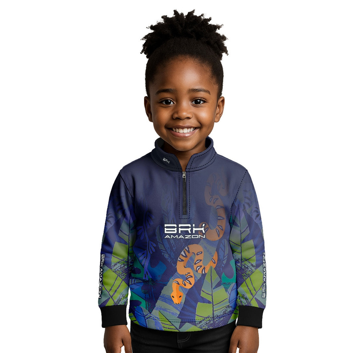 Camisa Agro Infantil Brk Amazon Cobra com Proteção UV50 - Brk Agro