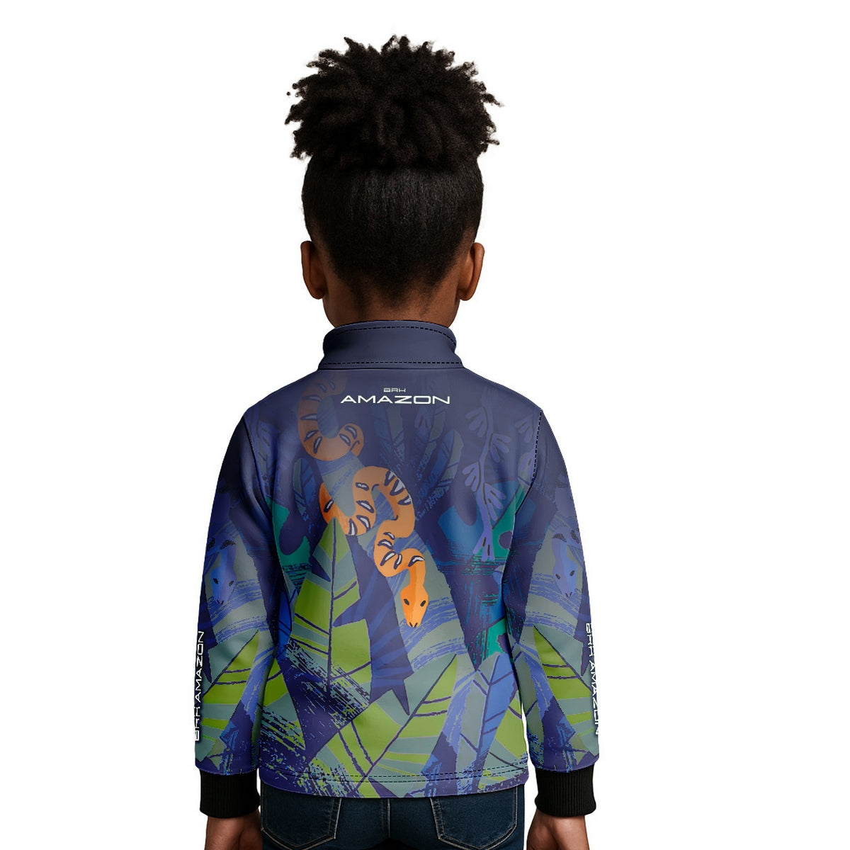 Camisa Agro Infantil Brk Amazon Cobra com Proteção UV50 - Brk Agro