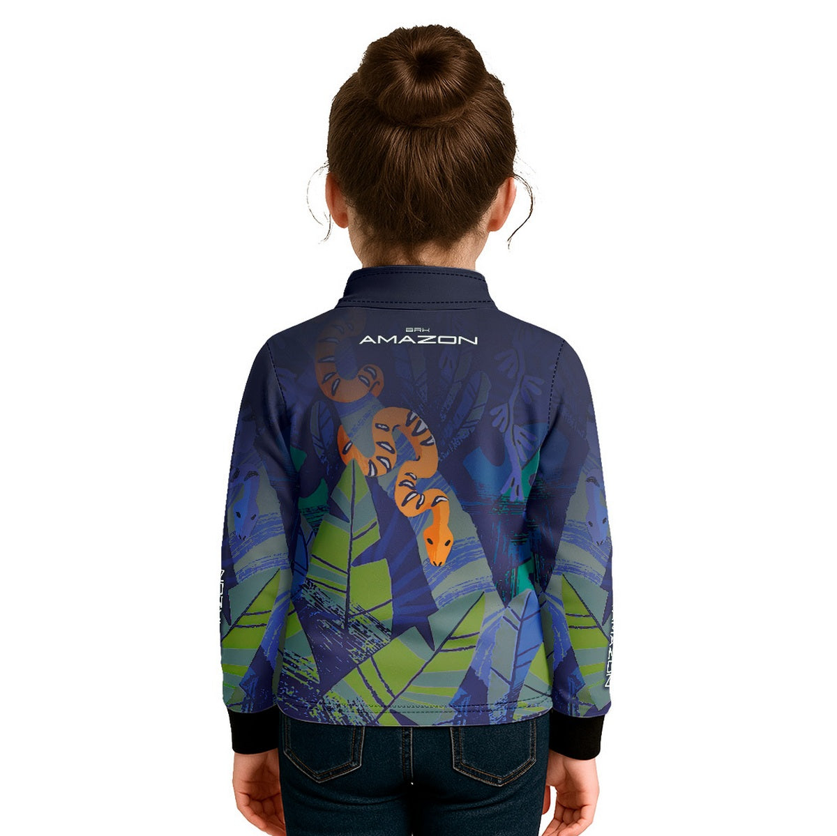 Camisa Agro Infantil Brk Amazon Cobra com Proteção UV50 - Brk Agro