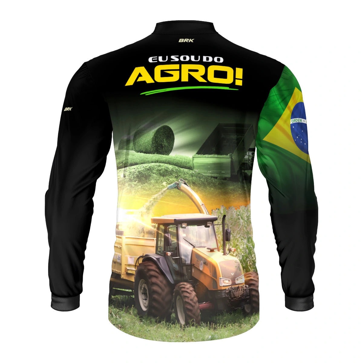 Camisa UV50 Agro Brk Eu sou do Agro Silagem - Brk Agro
