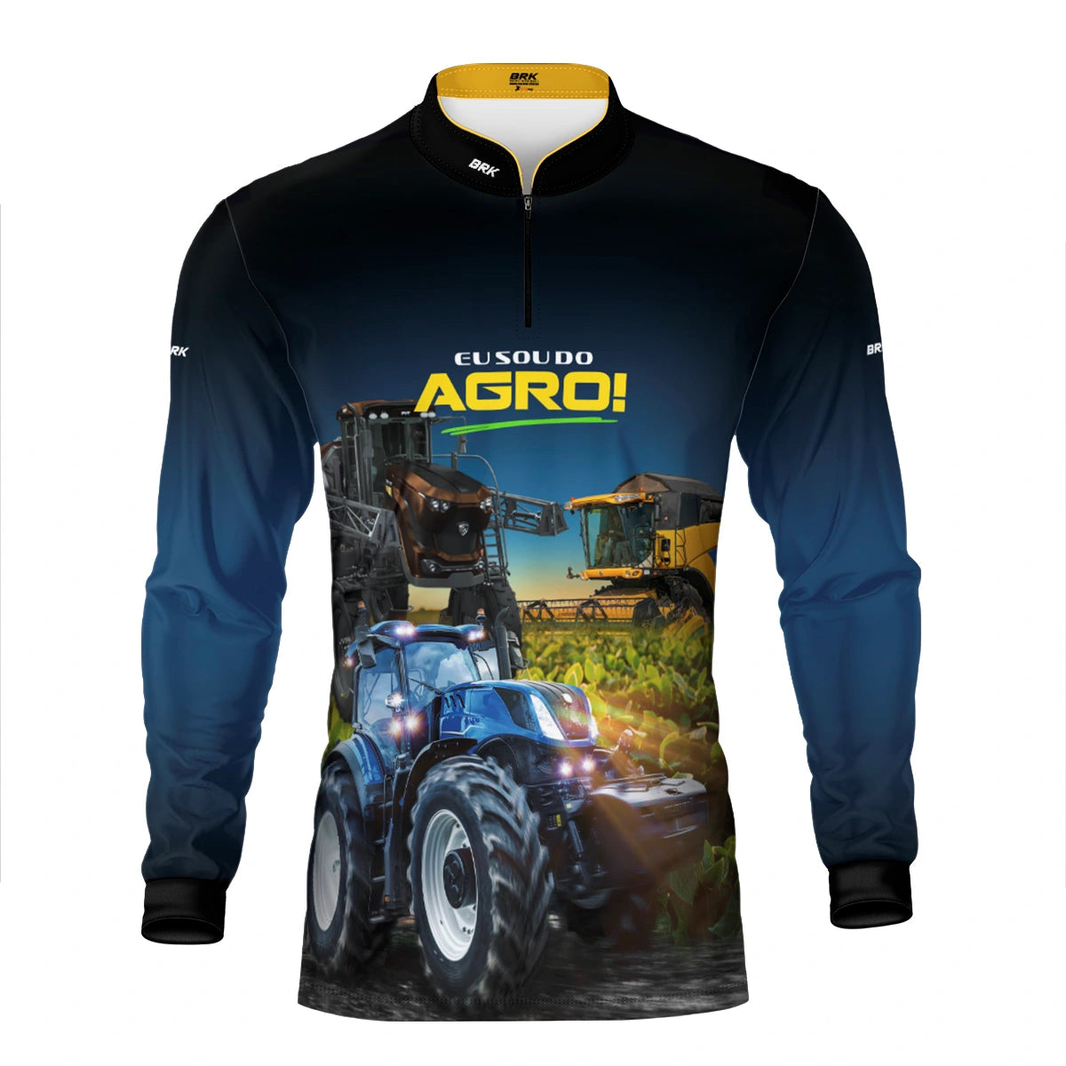Camisa UV50 Agro Brk Eu sou do Agro Máquinas Agrícolas - Brk Agro