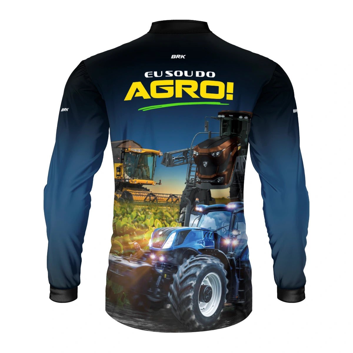 Camisa UV50 Agro Brk Eu sou do Agro Máquinas Agrícolas - Brk Agro
