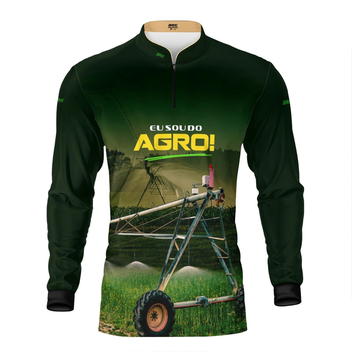 Camisa UV50 Agro Brk Eu Sou do Agro Irrigação no Campo - Brk Agro