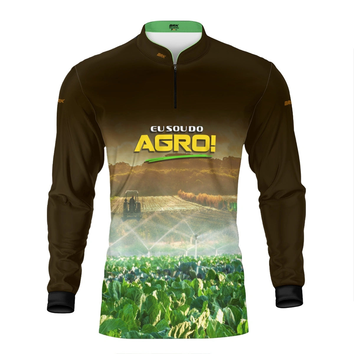 Camisa UV50 Agro Brk Eu Sou do Agro Irrigação e Aspersão - Brk Agro