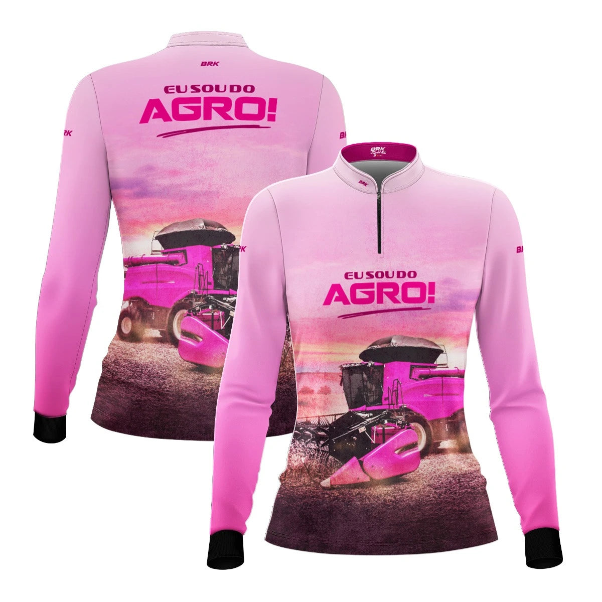 Camisa UV50 Agro Feminina Brk Eu Sou do Agro Agro Girl - Brk Agro