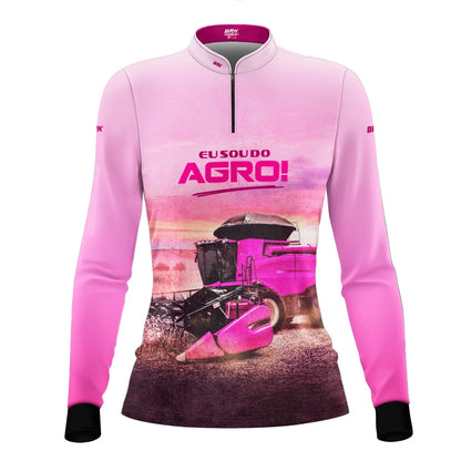 Camisa UV50 Agro Feminina Brk Agro Girl