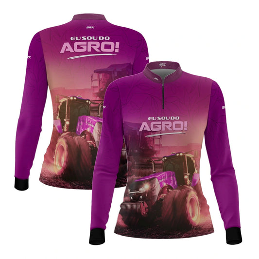 Camisa UV50 Agro Feminina Brk O Agro é Delas
