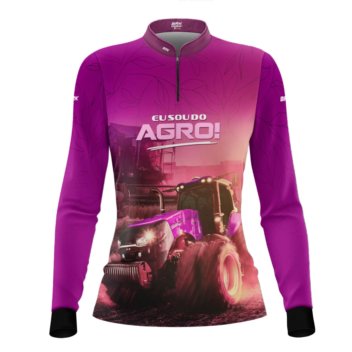 Camisa UV50 Agro Feminina Brk Eu Sou do Agro O Agro é Delas - Brk Agro