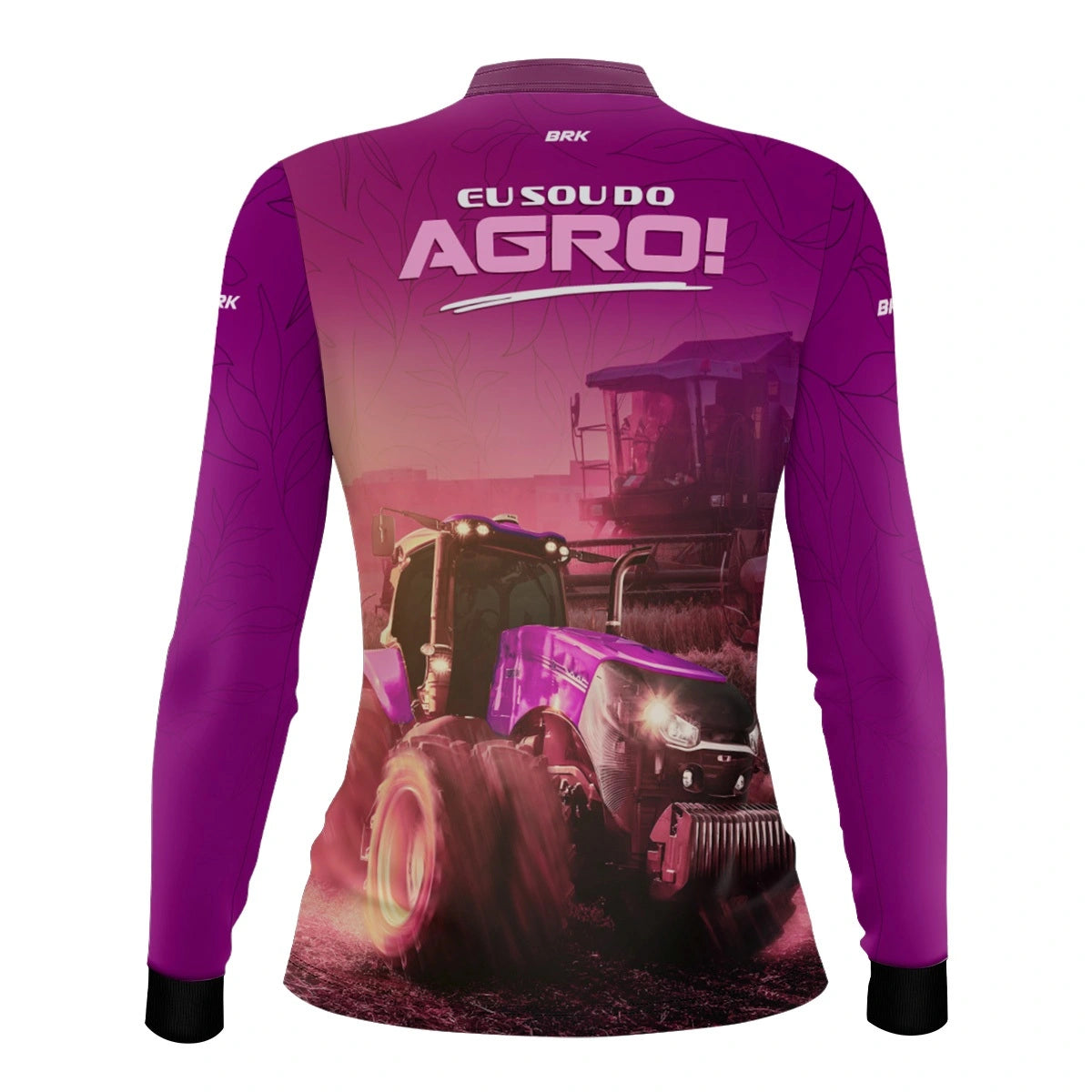 Camisa UV50 Agro Feminina Brk Eu Sou do Agro O Agro é Delas - Brk Agro