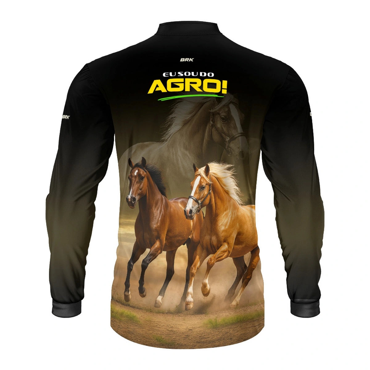 Camisa UV50 Agro Brk Eu Sou do Agro Cavalos