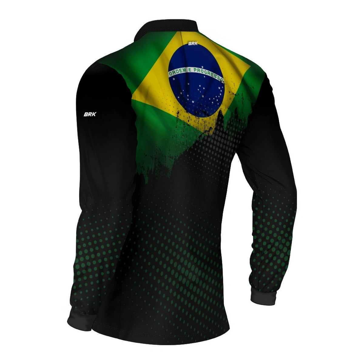 Camisa UV50 Agro Brk Eu Sou do Agro Preta - Brk Agro