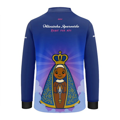 Camisa UV50 Agro Infantil Brk Mãezinha Aparecida Rogai Por Nós - Brk Agro
