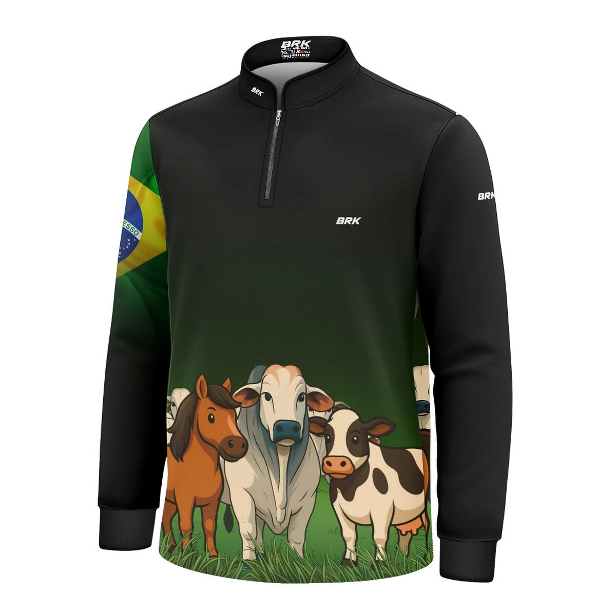 Camisa UV50 Agro Infantil Brk Pecuária - Brk Agro