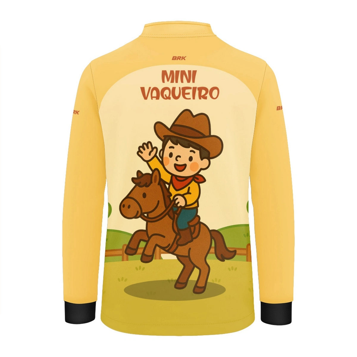 Camisa UV50 Agro Infantil Brk Mini Vaqueiro - Brk Agro