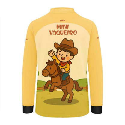 Camisa UV50 Agro Infantil Brk Mini Vaqueiro - Brk Agro