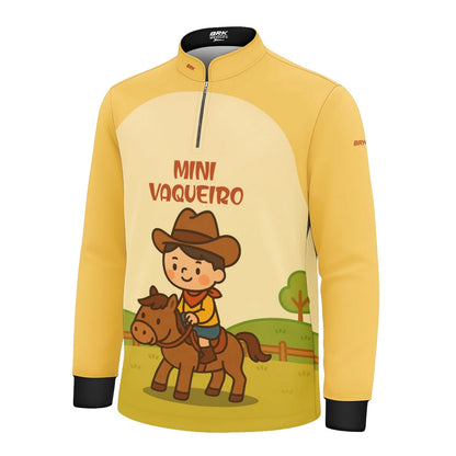 Camisa UV50 Agro Infantil Brk Mini Vaqueiro - Brk Agro