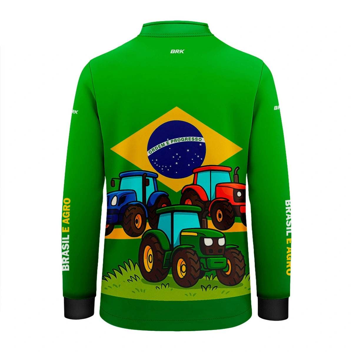 Camisa UV50 Agro Infantil Brk Tratores Brasil - Brk Agro