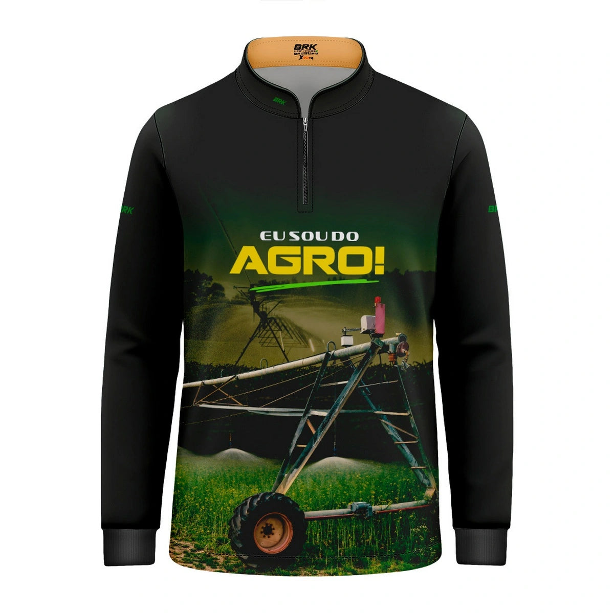 Camisa UV50 Agro Infantil Brk Eu Sou do Agro Irrigação no Campo - Brk Agro