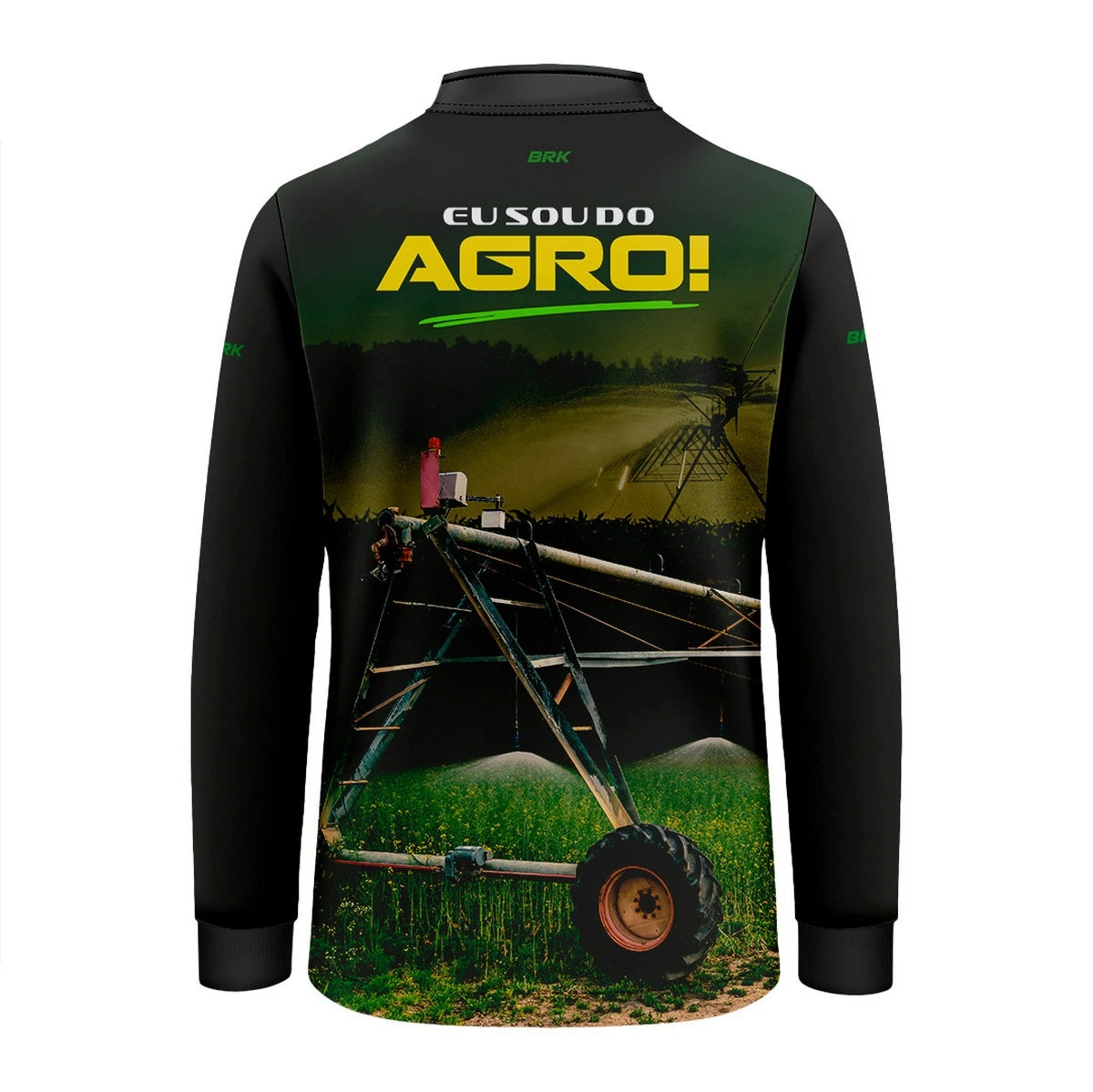 Camisa UV50 Agro Infantil Brk Eu Sou do Agro Irrigação no Campo - Brk Agro