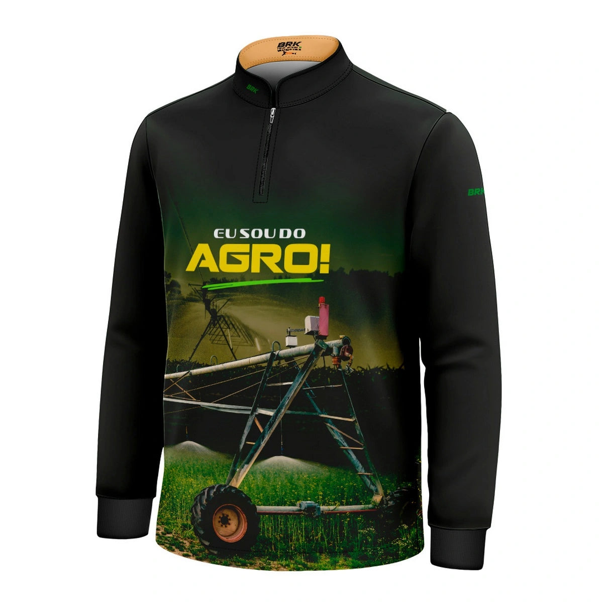 Camisa UV50 Agro Infantil Brk Eu Sou do Agro Irrigação no Campo - Brk Agro