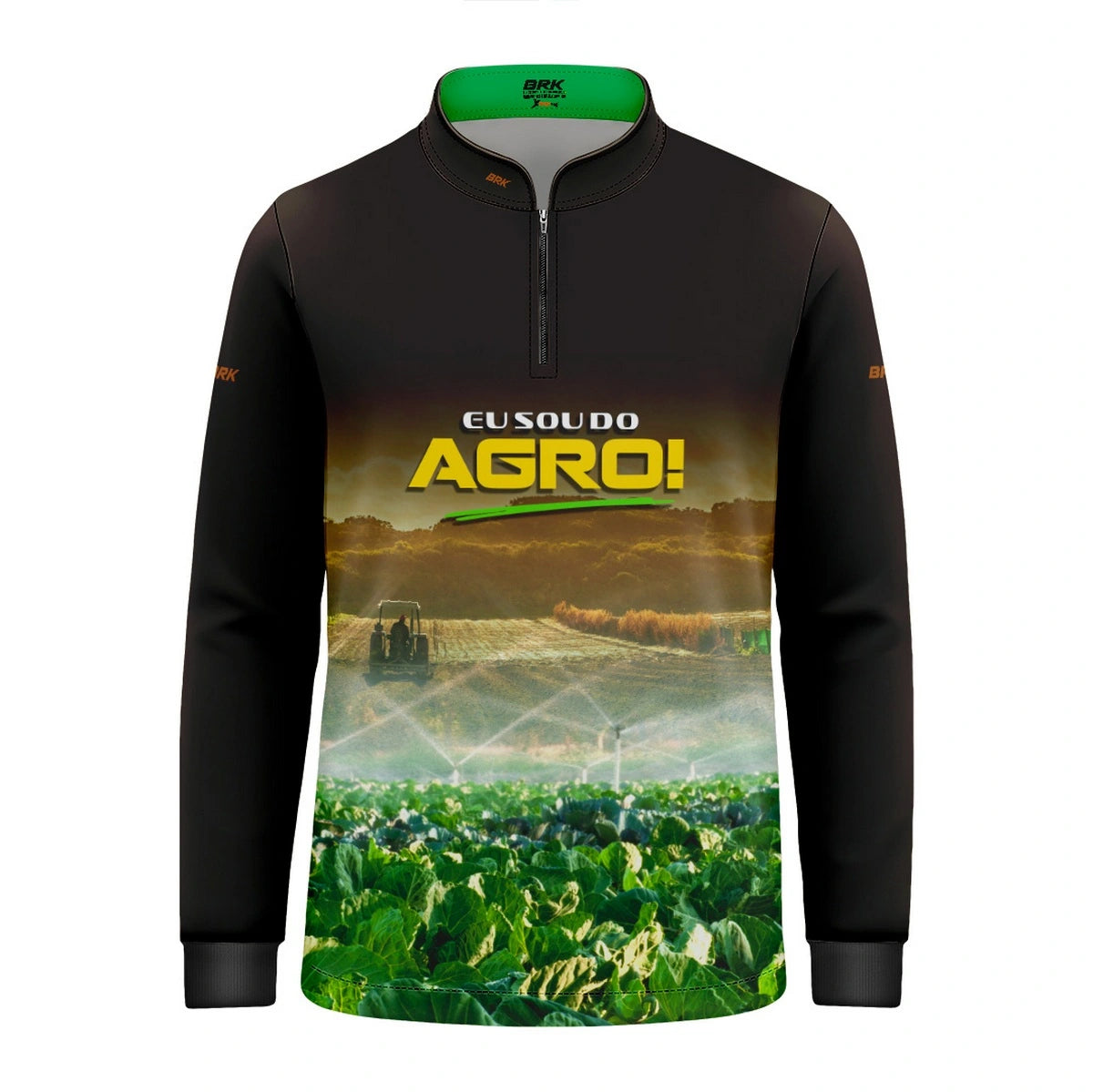 Camisa UV50 Agro Infantil Brk Eu Sou do Agro Irrigação e Aspersão - Brk Agro