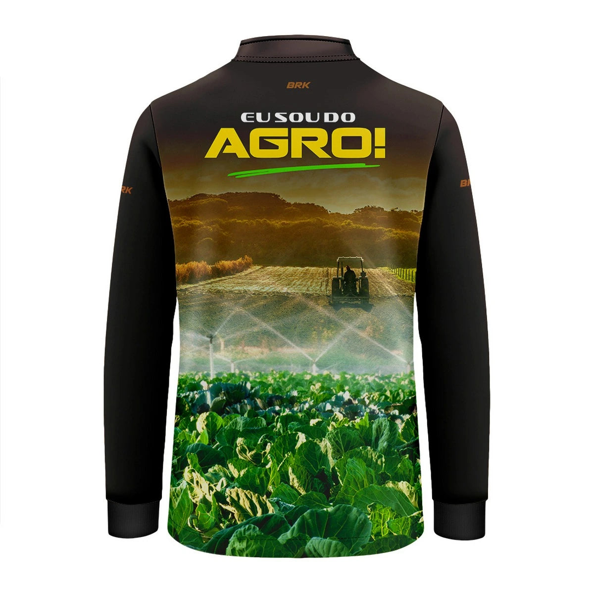 Camisa UV50 Agro Infantil Brk Eu Sou do Agro Irrigação e Aspersão - Brk Agro