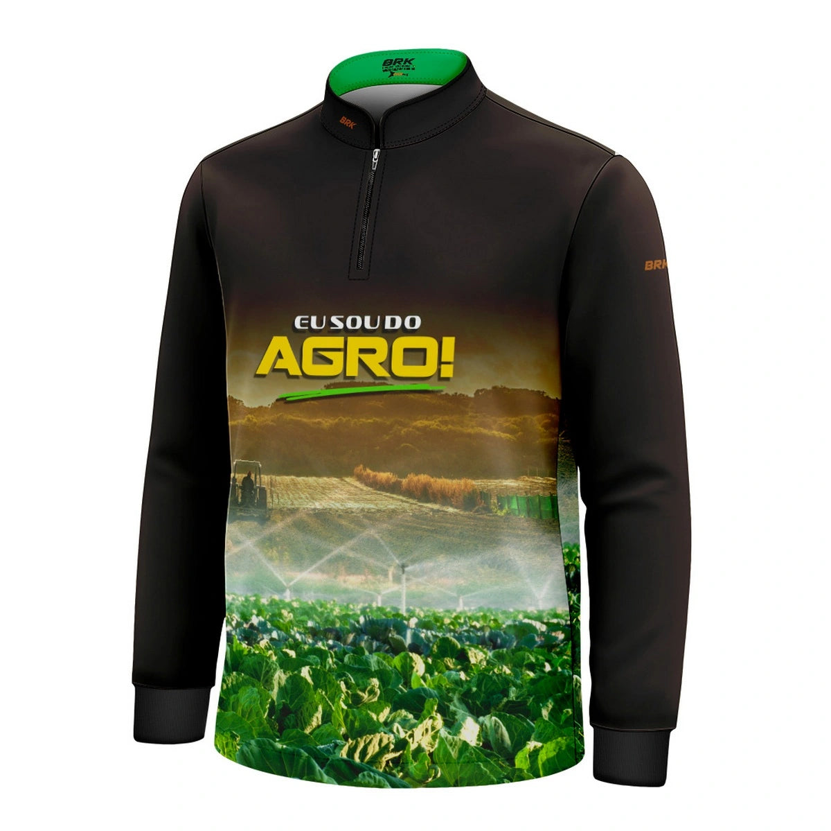 Camisa UV50 Agro Infantil Brk Eu Sou do Agro Irrigação e Aspersão - Brk Agro