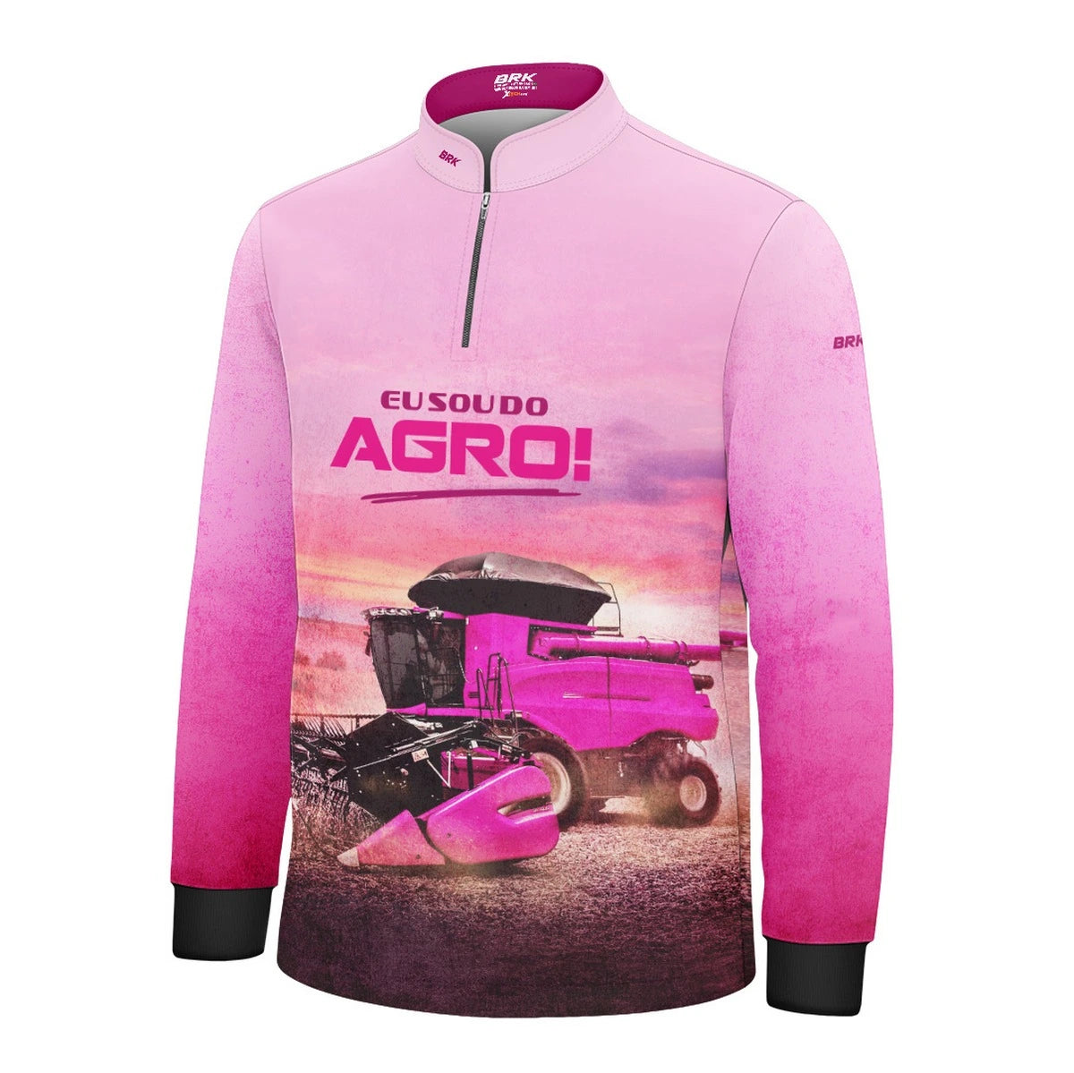 Camisa UV50 Agro Infantil Feminina Brk Eu Sou do Agro Agro Girl - Brk Agro