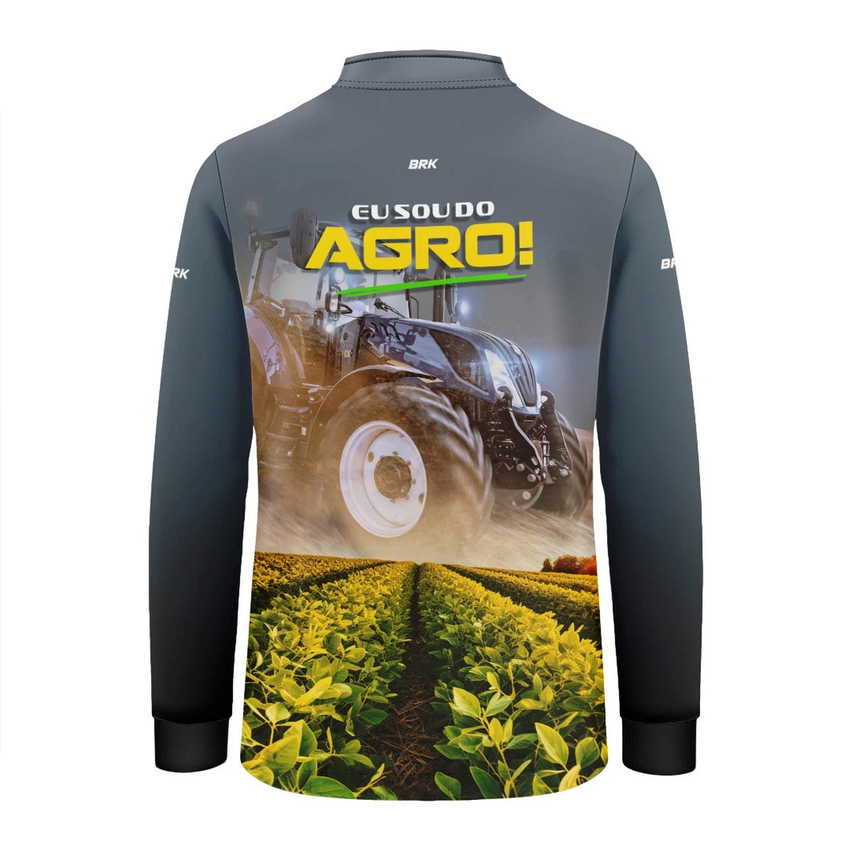 Camisa UV50 Agro Infantil Brk Eu sou do Agro Trator e Plantação - Brk Agro