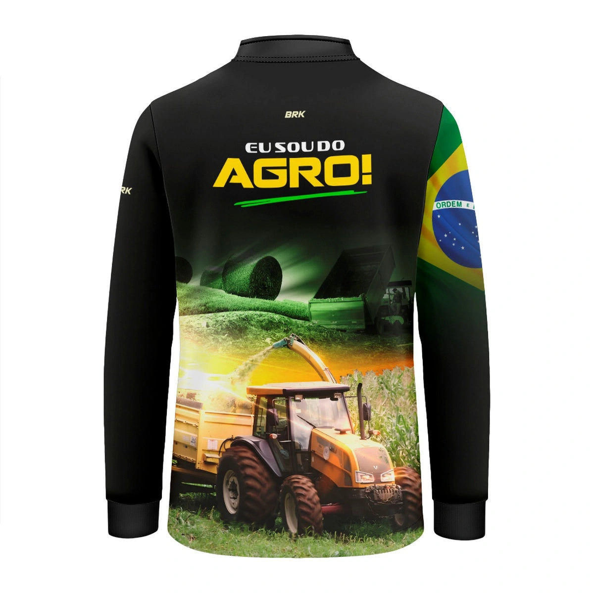 Camisa UV50 Agro Infantil Brk Eu sou do Agro Silagem - Brk Agro