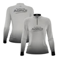 Camisa Agro Feminina Brk Eu Sou Do Agro Clean Branca com Proteção Solar UV50+ - Brk Agro